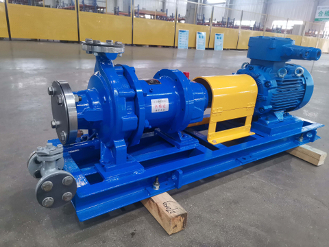 Magnetic Drive Pumps With Drainage System& Ball Valves Frame-mounted Magnetic Drive Pump