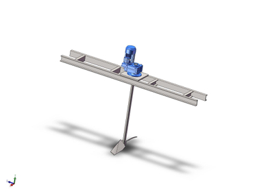 Stainless Steel Waste-water Treatment Coagulation Agitator 