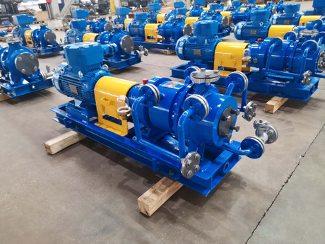 Heating/ cooling Jacket Horizontal Magnetic Driven Pump Crystallization Magnetic Drive Pumps