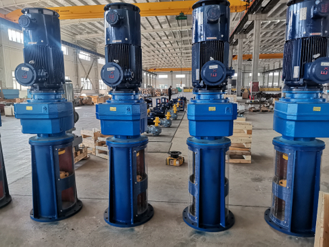 Waste Water Treatment Mixers Vertical Industrial Agitator