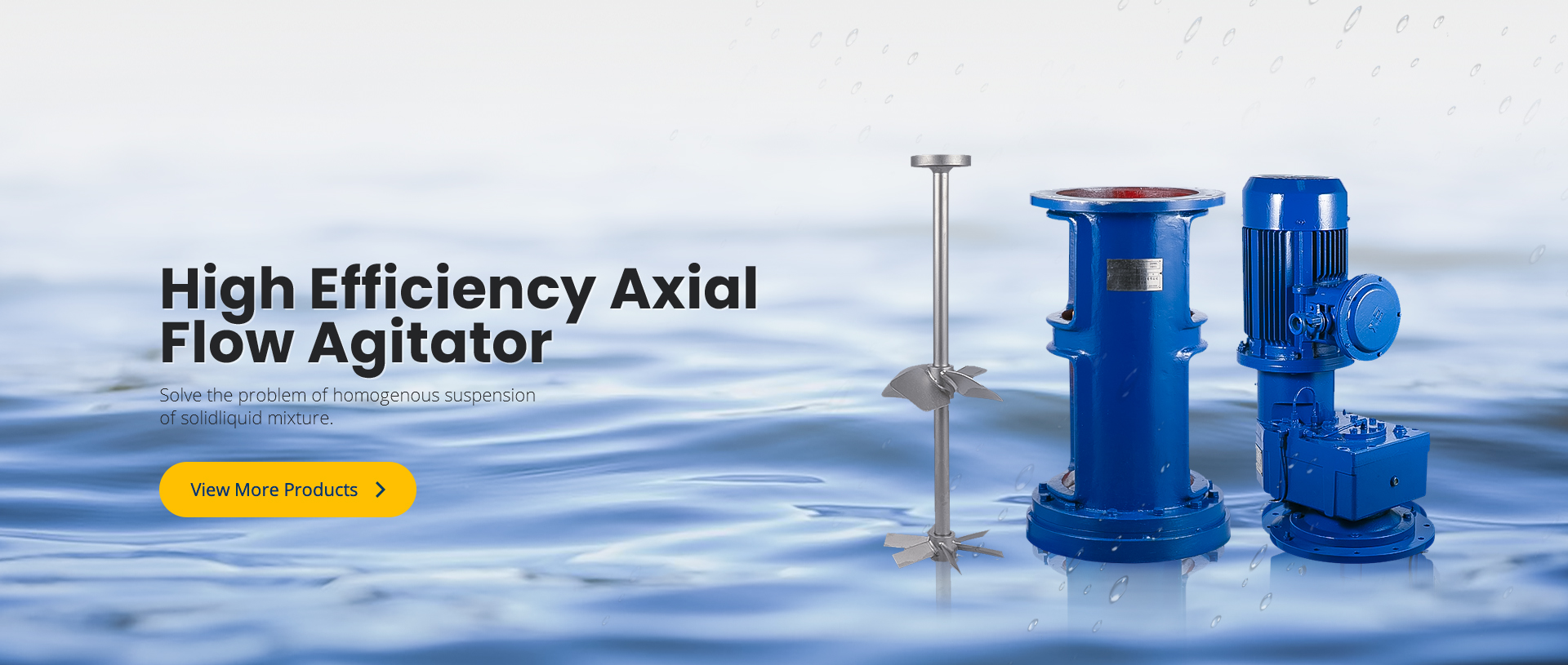 Industrial Storage Tank Agitator System
