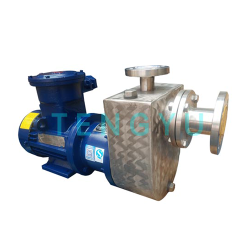 Self-priming magnetic pump system