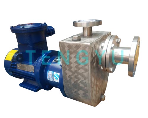 Magnetic Drive Self Priming Pump wetted materials and internal components